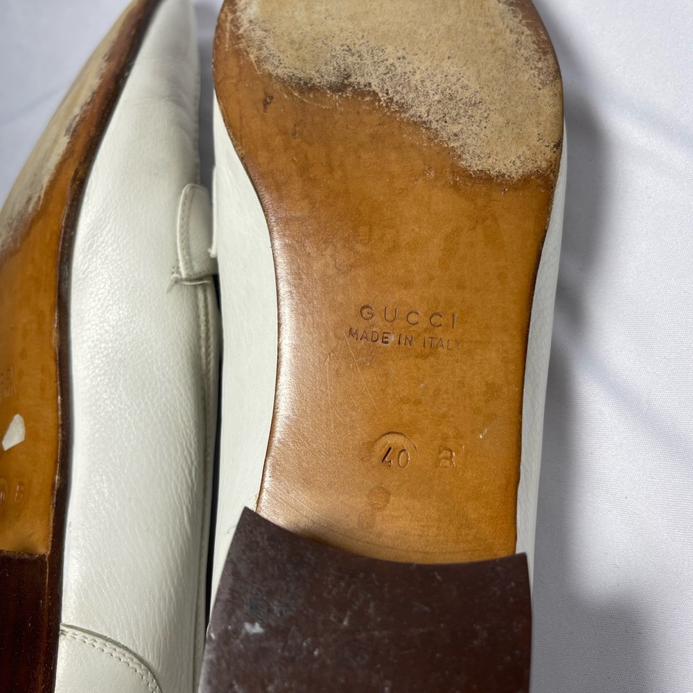 Gucci Women's White Loafers - Picture 13 of 14